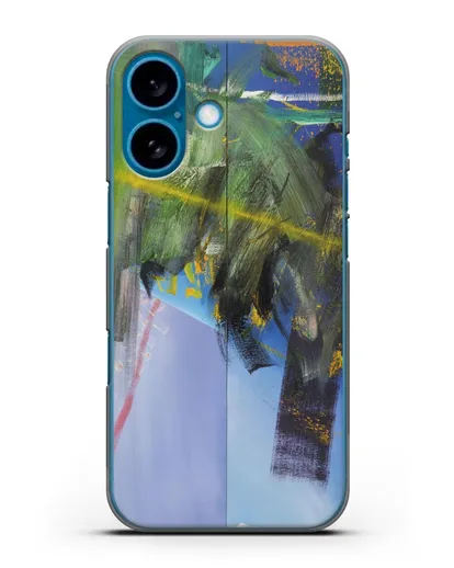 Чехол Облака (Рихтер Герхард) силиконовый для iPhone 16