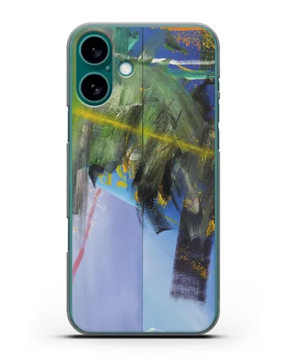 Чехол Облака (Рихтер Герхард) силиконовый для iPhone 16 Plus