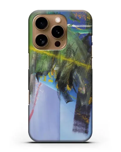 Чехол Облака (Рихтер Герхард) силиконовый для iPhone 16 Pro