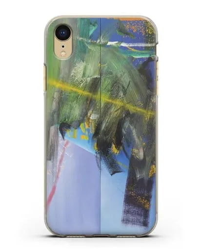 Чехол Облака (Рихтер Герхард) силиконовый для iPhone XR