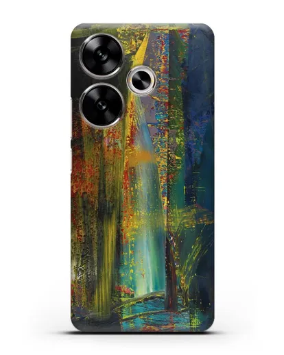 Чехол Абстрактная картина 599 (Рихтер Герхард) силиконовый для Xiaomi Poco F6