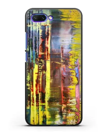 Чехол Абстрактная картина 780-1 (Рихтер Герхард) силиконовый для Honor 10