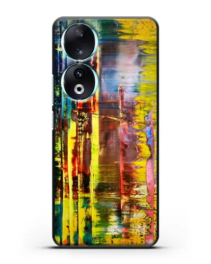 Чехол Абстрактная картина 780-1 (Рихтер Герхард) силиконовый для Honor 90