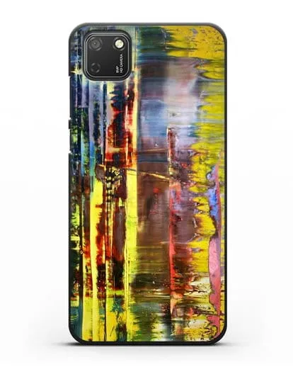 Чехол Абстрактная картина 780-1 (Рихтер Герхард) силиконовый для Honor 9S
