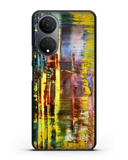 Чехол Абстрактная картина 780-1 (Рихтер Герхард) силиконовый для Honor X7