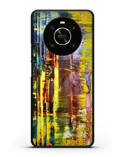 Чехол Абстрактная картина 780-1 (Рихтер Герхард) силиконовый для Honor X9