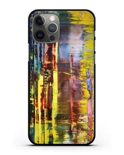 Чехол Абстрактная картина 780-1 (Рихтер Герхард) силиконовый для iPhone 12 Pro