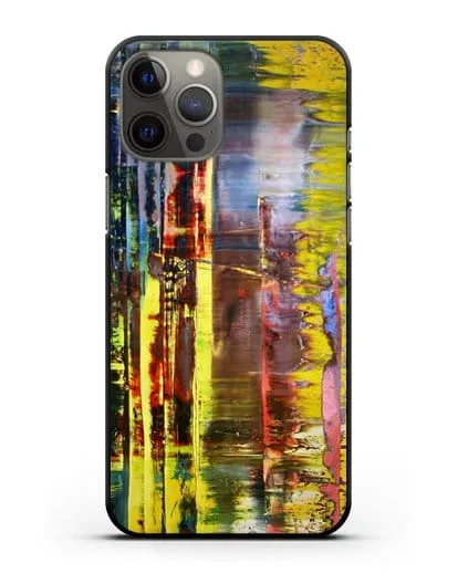 Чехол Абстрактная картина 780-1 (Рихтер Герхард) силиконовый для iPhone 12 Pro Max