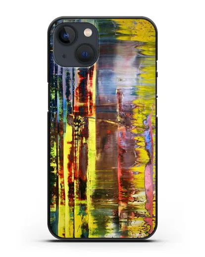 Чехол Абстрактная картина 780-1 (Рихтер Герхард) силиконовый для iPhone 13 Mini