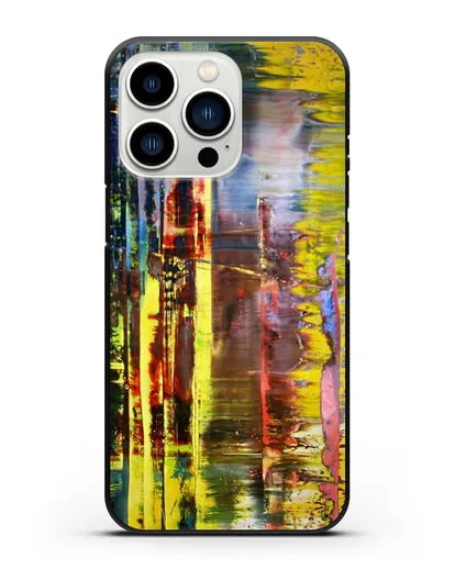 Чехол Абстрактная картина 780-1 (Рихтер Герхард) силиконовый для iPhone 13 Pro