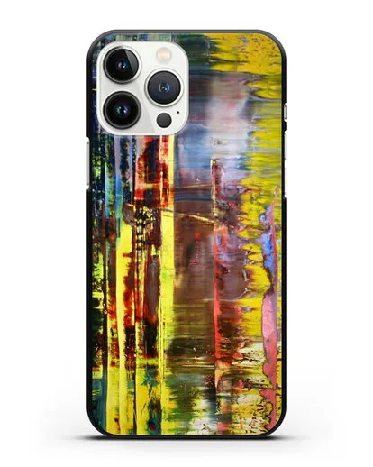 Чехол Абстрактная картина 780-1 (Рихтер Герхард) силиконовый для iPhone 13 Pro Max
