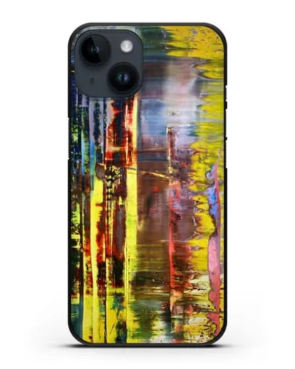 Чехол Абстрактная картина 780-1 (Рихтер Герхард) силиконовый для iPhone 14
