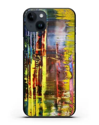 Чехол Абстрактная картина 780-1 (Рихтер Герхард) силиконовый для iPhone 14 Plus