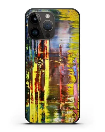 Чехол Абстрактная картина 780-1 (Рихтер Герхард) силиконовый для iPhone 14 Pro Max