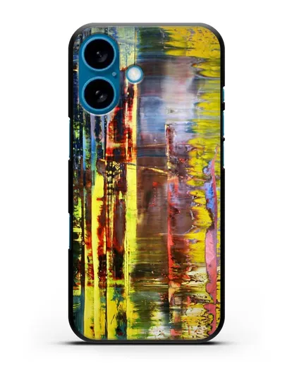 Чехол Абстрактная картина 780-1 (Рихтер Герхард) силиконовый для iPhone 16