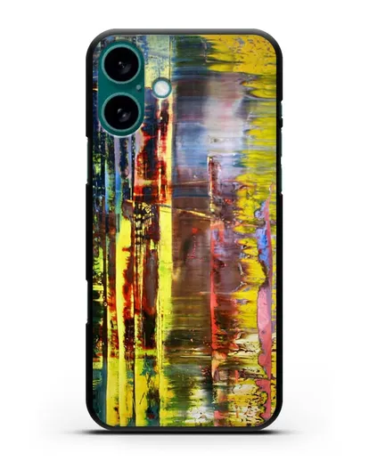 Чехол Абстрактная картина 780-1 (Рихтер Герхард) силиконовый для iPhone 16 Plus