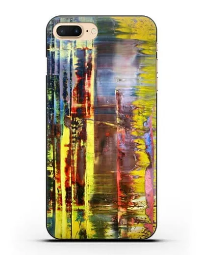 Чехол Абстрактная картина 780-1 (Рихтер Герхард) силиконовый для iPhone 8 Plus