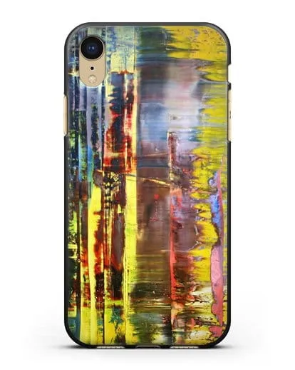 Чехол Абстрактная картина 780-1 (Рихтер Герхард) силиконовый для iPhone XR