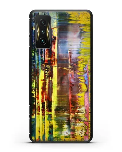 Чехол Абстрактная картина 780-1 (Рихтер Герхард) силиконовый для Xiaomi Poco F4 GT