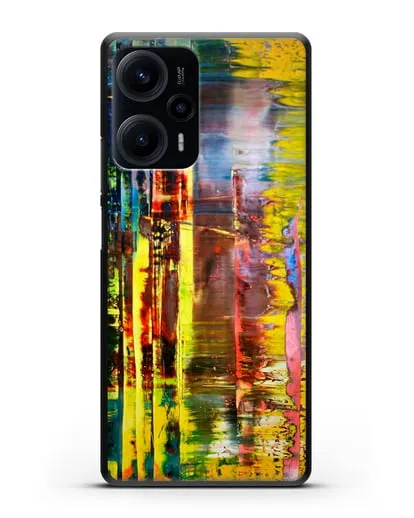 Чехол Абстрактная картина 780-1 (Рихтер Герхард) силиконовый для Xiaomi Poco F5