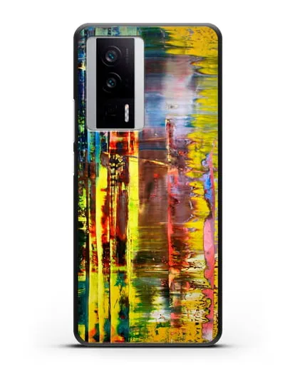 Чехол Абстрактная картина 780-1 (Рихтер Герхард) силиконовый для Xiaomi Poco F5 Pro