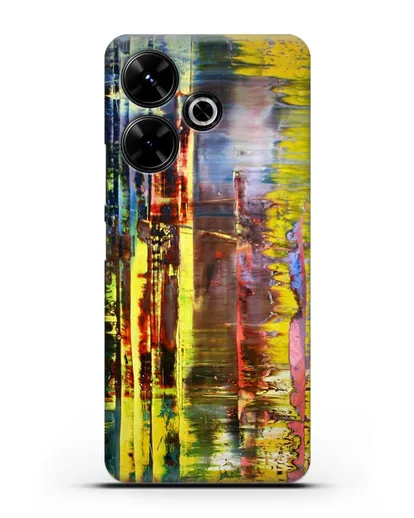 Чехол Абстрактная картина 780-1 (Рихтер Герхард) силиконовый для Xiaomi Poco M6