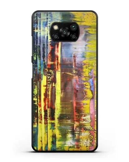 Чехол Абстрактная картина 780-1 (Рихтер Герхард) силиконовый для Xiaomi Poco X3