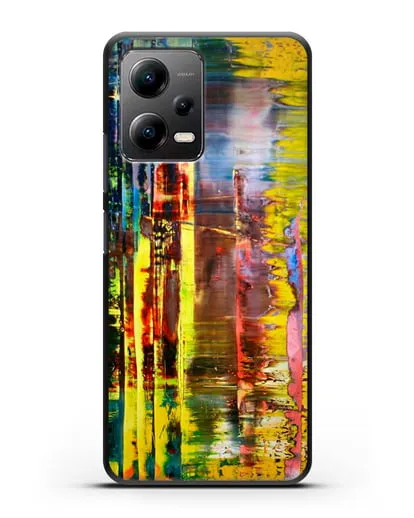Чехол Абстрактная картина 780-1 (Рихтер Герхард) силиконовый для Xiaomi Poco X5