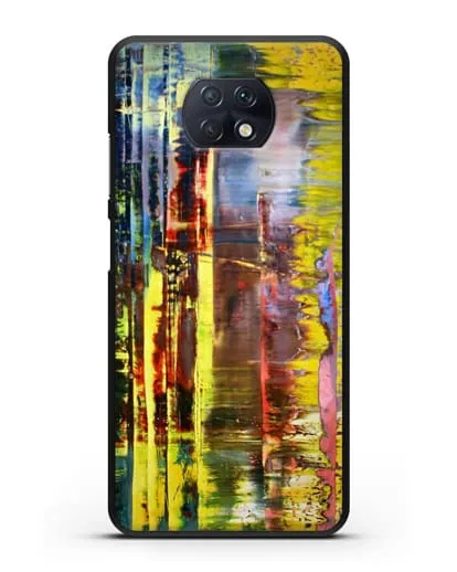 Чехол Абстрактная картина 780-1 (Рихтер Герхард) силиконовый для Xiaomi Redmi Note 9T