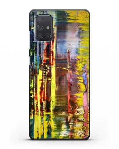 Чехол Абстрактная картина 780-1 (Рихтер Герхард) силиконовый для Samsung Galaxy A71 [SM-A715F]