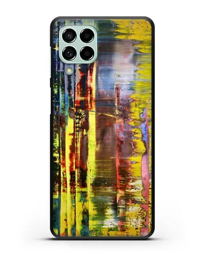 Чехол Абстрактная картина 780-1 (Рихтер Герхард) силиконовый для Samsung Galaxy M53 [SM-M536]
