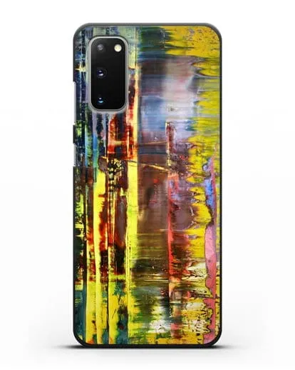 Чехол Абстрактная картина 780-1 (Рихтер Герхард) силиконовый для Samsung Galaxy S20 [SM-G980F]