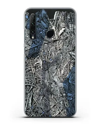 Чехол Абстрактная композиция (Марчук Иван) силиконовый для Honor 20e