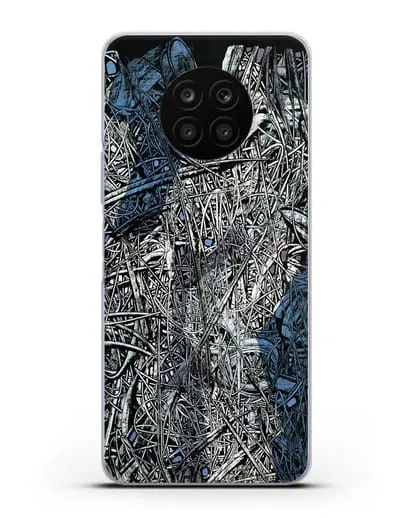 Чехол Абстрактная композиция (Марчук Иван) силиконовый для Honor 50 lite