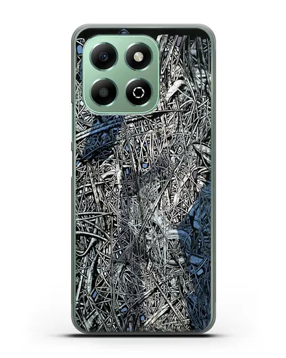 Чехол Абстрактная композиция (Марчук Иван) силиконовый для Honor X6b