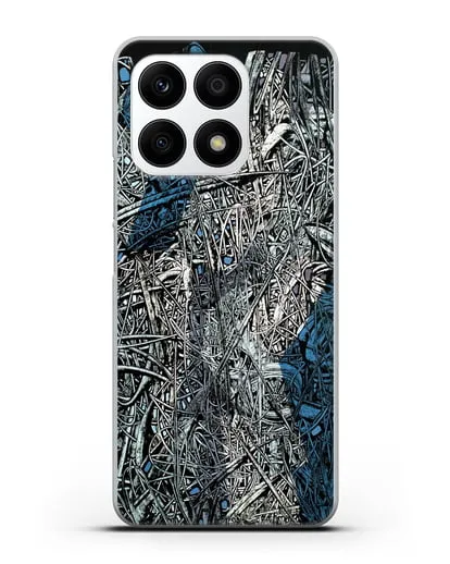 Чехол Абстрактная композиция (Марчук Иван) силиконовый для Honor X8a