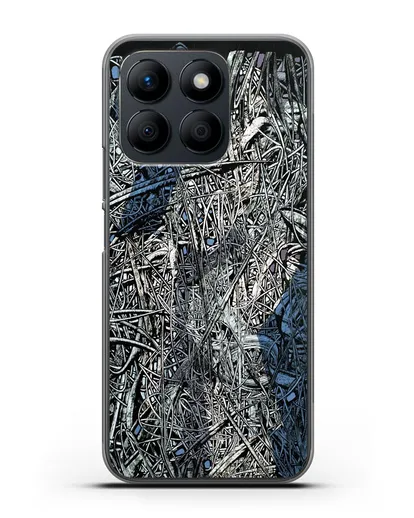 Чехол Абстрактная композиция (Марчук Иван) силиконовый для Honor X8b