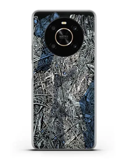 Чехол Абстрактная композиция (Марчук Иван) силиконовый для Honor X9