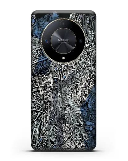 Чехол Абстрактная композиция (Марчук Иван) силиконовый для Honor X9b