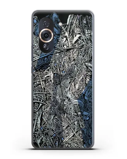 Чехол Абстрактная композиция (Марчук Иван) силиконовый для Huawei Nova 10 Pro