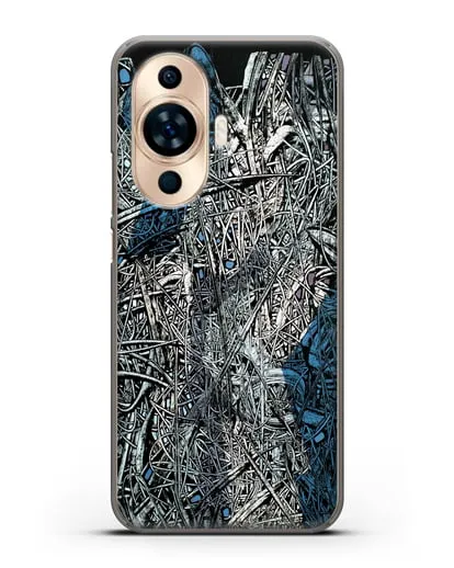 Чехол Абстрактная композиция (Марчук Иван) силиконовый для Huawei Nova 11