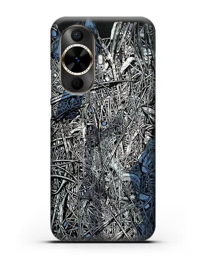 Чехол Абстрактная композиция (Марчук Иван) силиконовый для Huawei Nova 12s