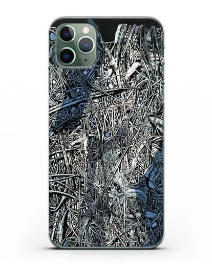 Чехол Абстрактная композиция (Марчук Иван) силиконовый для iPhone 11 Pro Max