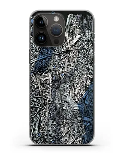 Чехол Абстрактная композиция (Марчук Иван) силиконовый для iPhone 14 Pro Max