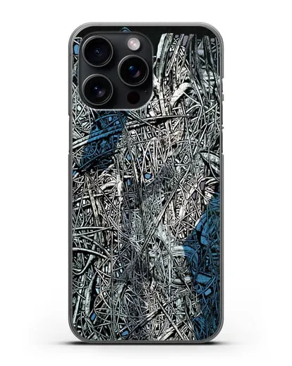 Чехол Абстрактная композиция (Марчук Иван) силиконовый для iPhone 15 Pro Max