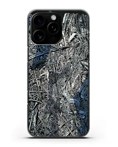 Чехол Абстрактная композиция (Марчук Иван) силиконовый для iPhone 16 Pro Max