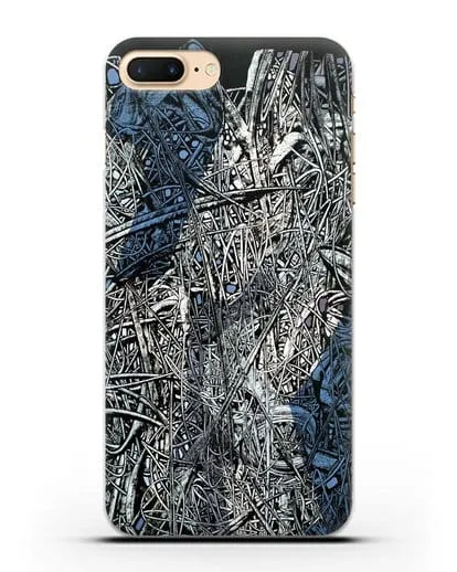 Чехол Абстрактная композиция (Марчук Иван) силиконовый для iPhone 7 Plus