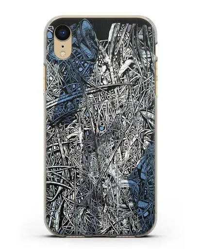 Чехол Абстрактная композиция (Марчук Иван) силиконовый для iPhone XR