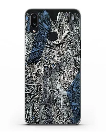 Чехол Абстрактная композиция (Марчук Иван) силиконовый для Samsung Galaxy A10s [SM-F107F]