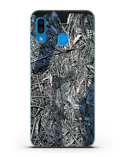 Чехол Абстрактная композиция (Марчук Иван) силиконовый для Samsung Galaxy A30 [SM-A305FN]
